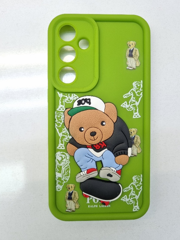 قاب سولید عروسکی برجسته مناسب برای گوشی Samsung A35