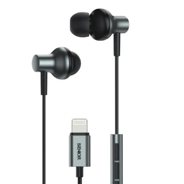 هندزفری سیمی آیفونی KF Senior مدل F-780 با اتصال Lightning