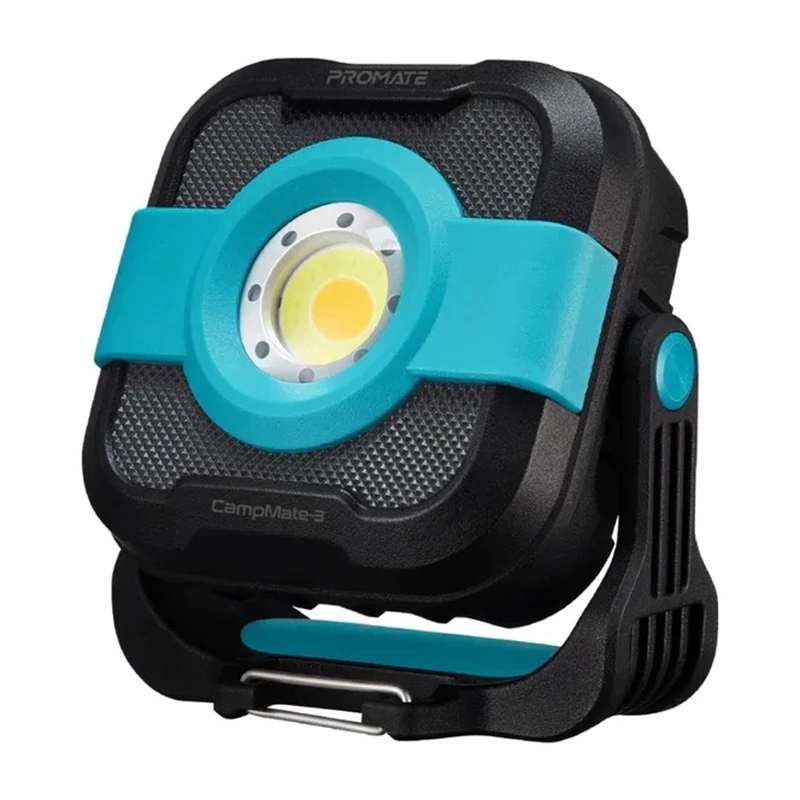 پاوربانک و چراغ کمپینگ پرومیت مدل CampMate-3 ظرفیت 9000mAh - مشکی گارانتی 18 ماهه پوزیترون شرکتی اصلی