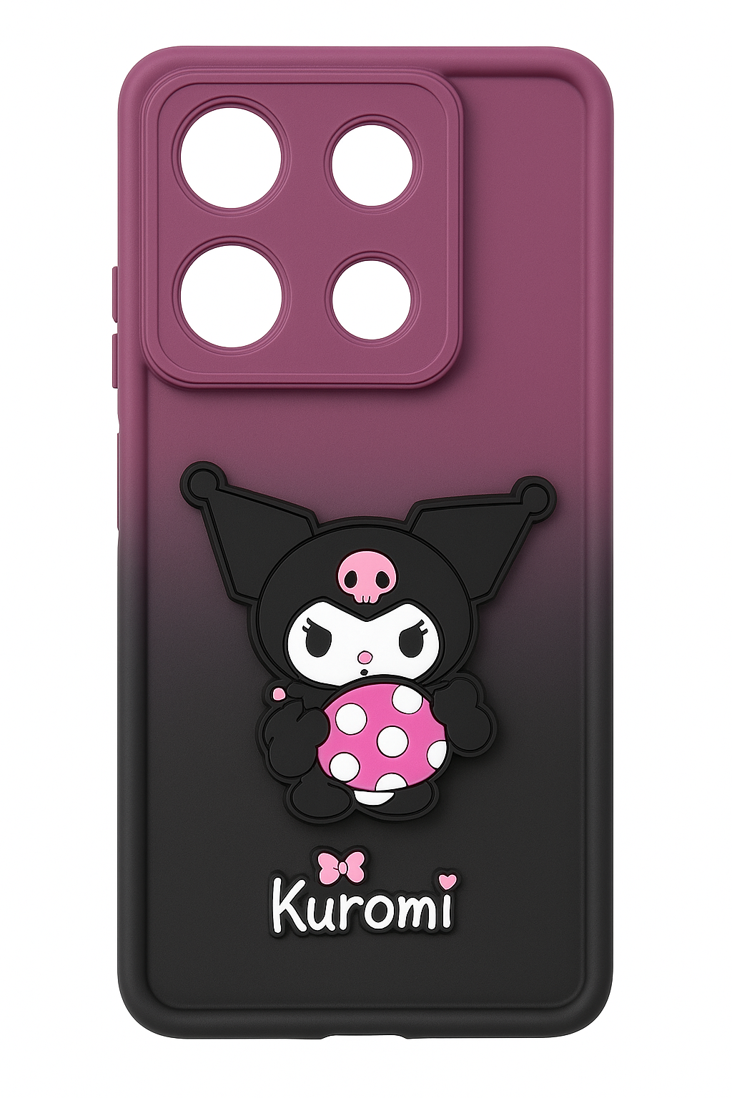 گارد طرحدار فانتزی پوکو ایکس  GUARD CASE FANTEZI POCO X6 طرح Kuromi