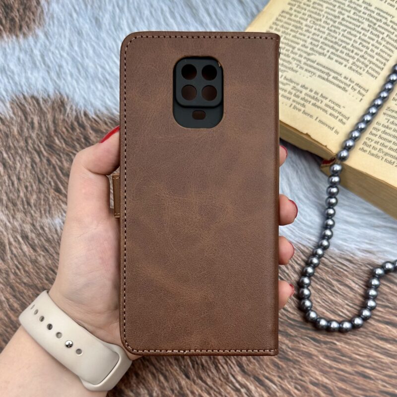 کیف چرمی شیائومی Leather Case XIAOMI NOTE 9S/NOTE 9 PRO