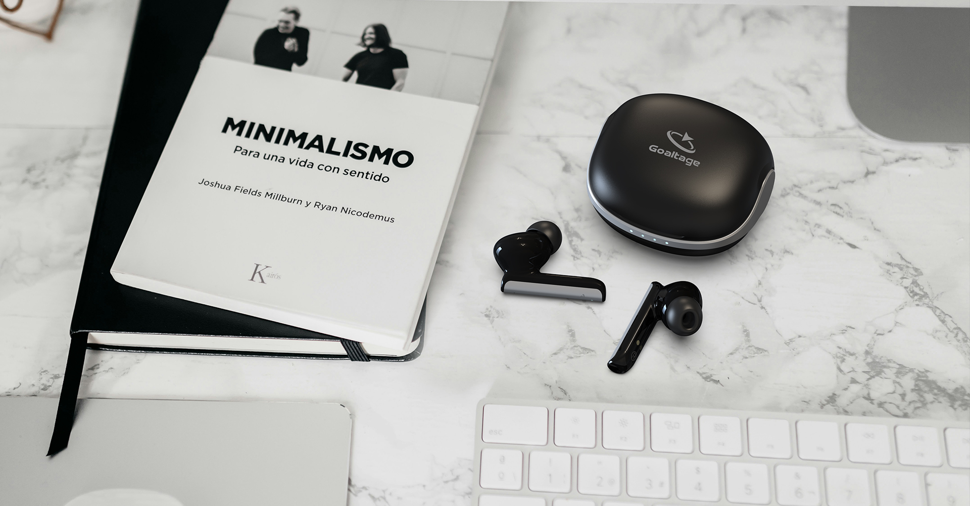 ایرپاد بلوتوثی گلتیج مدل Goaltage airbods HP03