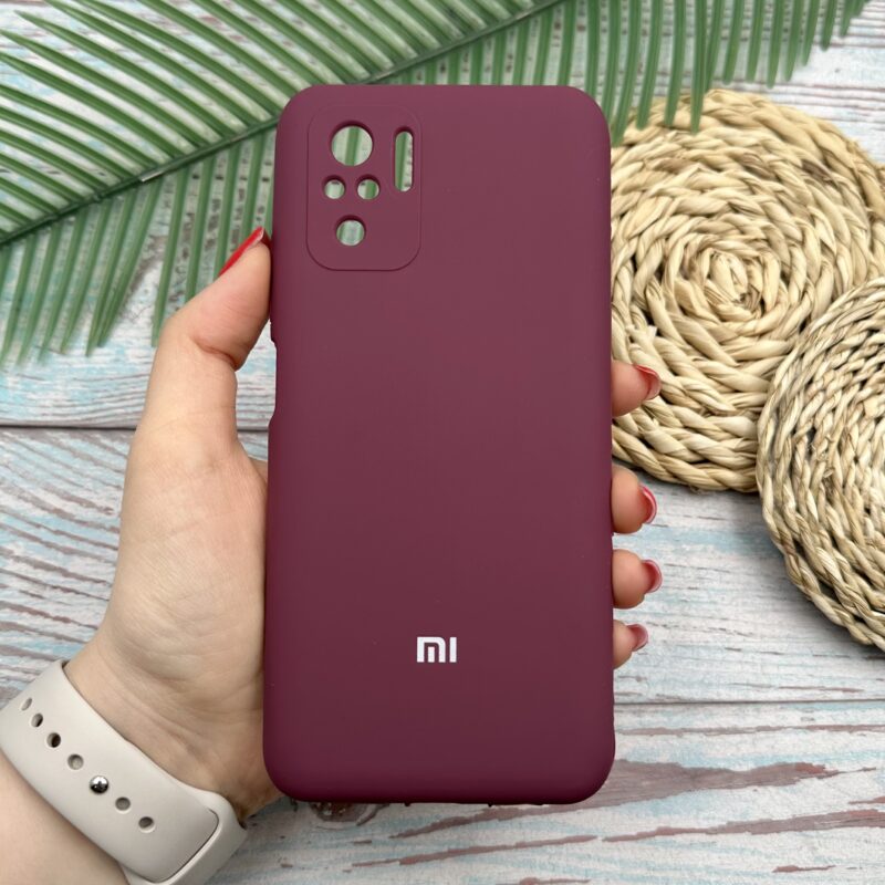 گارد سیلیکونی اورجینال شیائومی ردمی نوت 10- xiaomi REDMI NOTE 10 silicone case